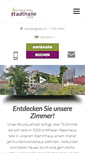 Mobile Screenshot of hotelstadthalle.at